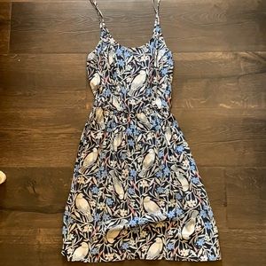 Printed strappy dress